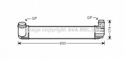 AVA QUALITY COOLING rt4413 -  Интеркулер